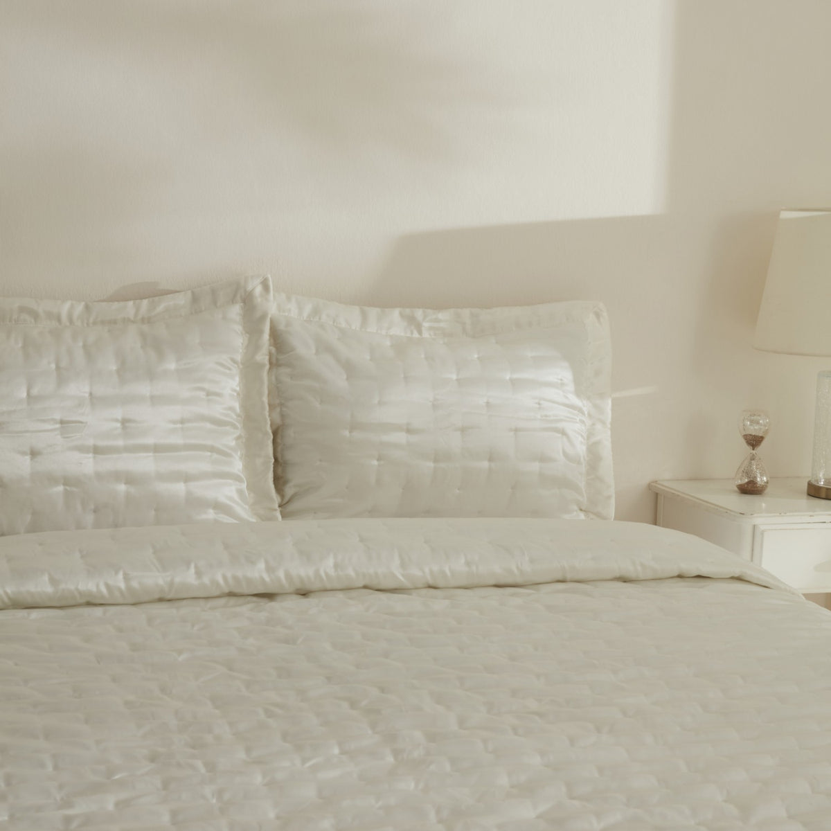 Karaca Home Glamour Double Bedspread White - MALLTURK