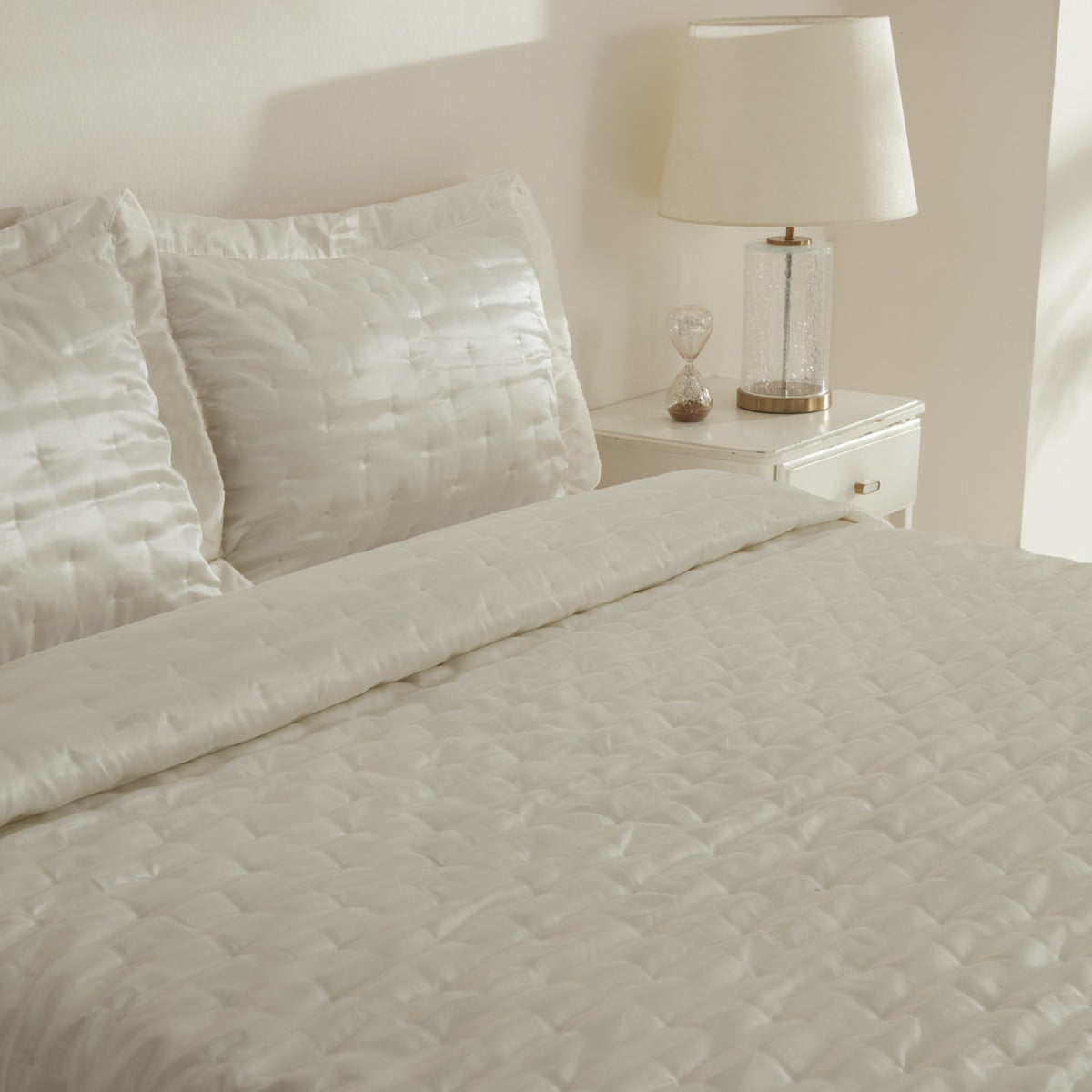 Karaca Home Glamour Double Bedspread White - MALLTURK