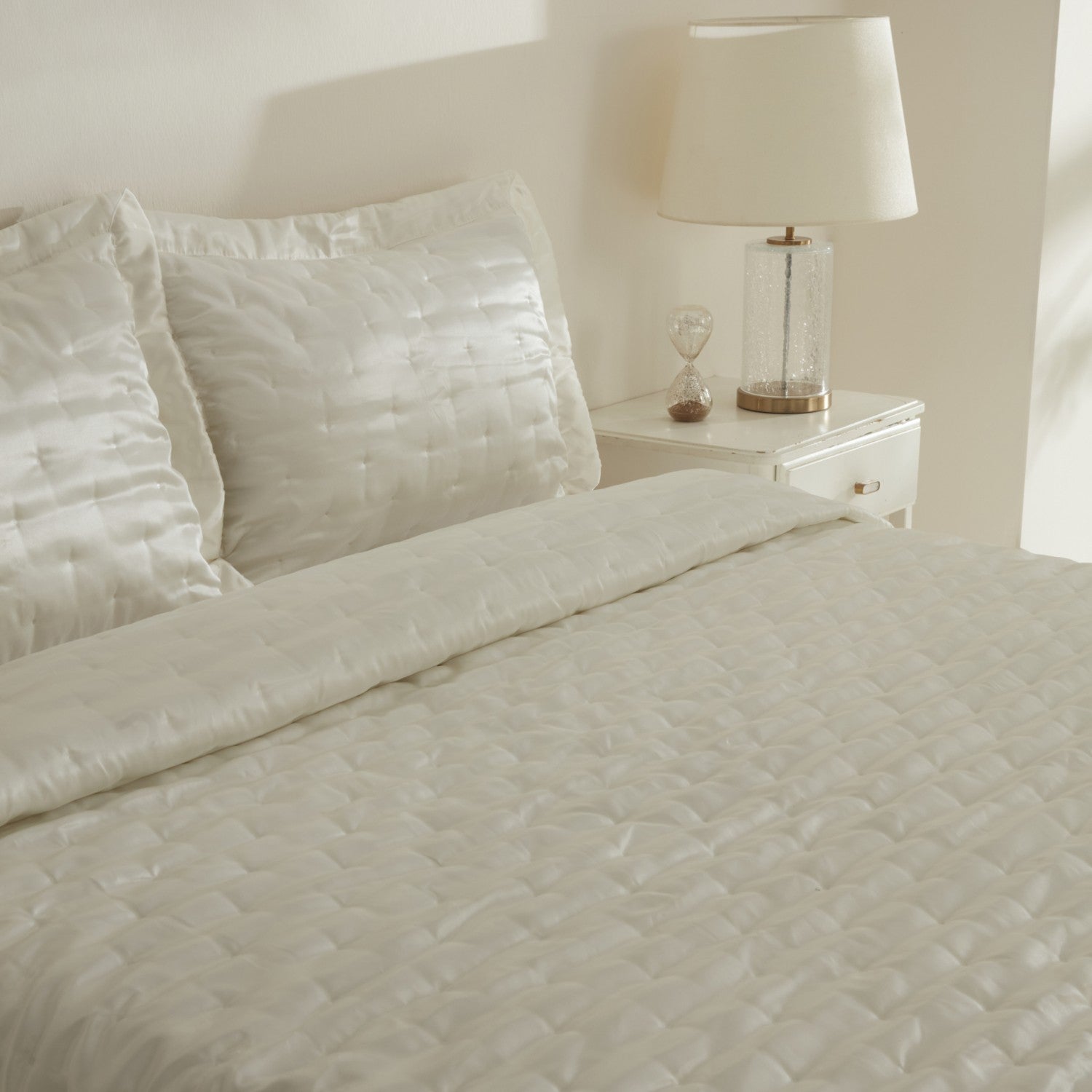 Karaca Home Glamour Double Bedspread White - MALLTURK