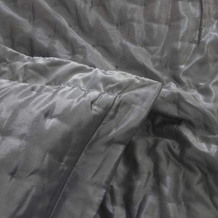 Karaca Home Glamour Double Bedspread Grey - MALLTURK