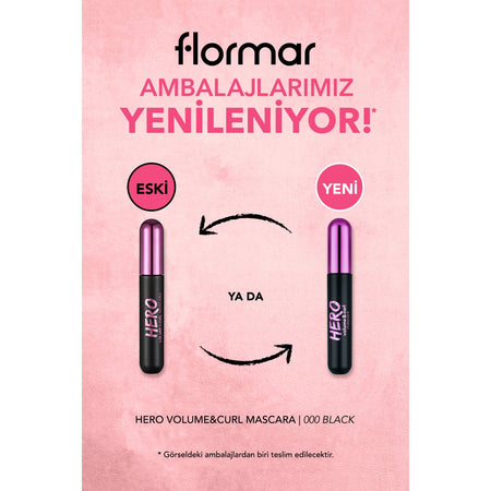 Flormar Hero Volume and Curl Mascara