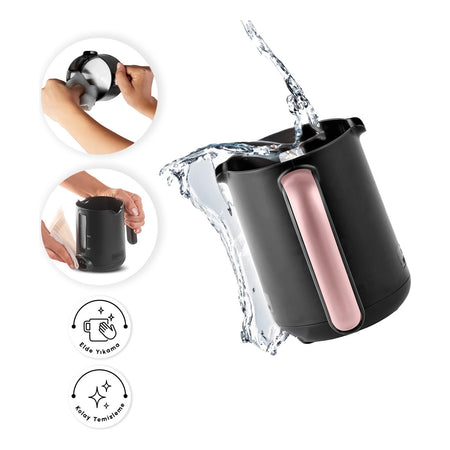 Karaca Hatir Automatic Turkish Coffee Maker with Water Tank, Rose Gold - MALLTURK