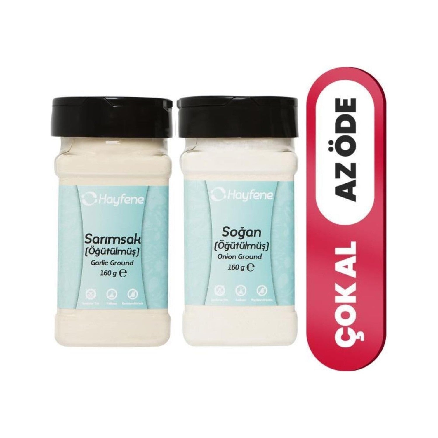 Hayfene Garlic Powder and Onion Powder Set