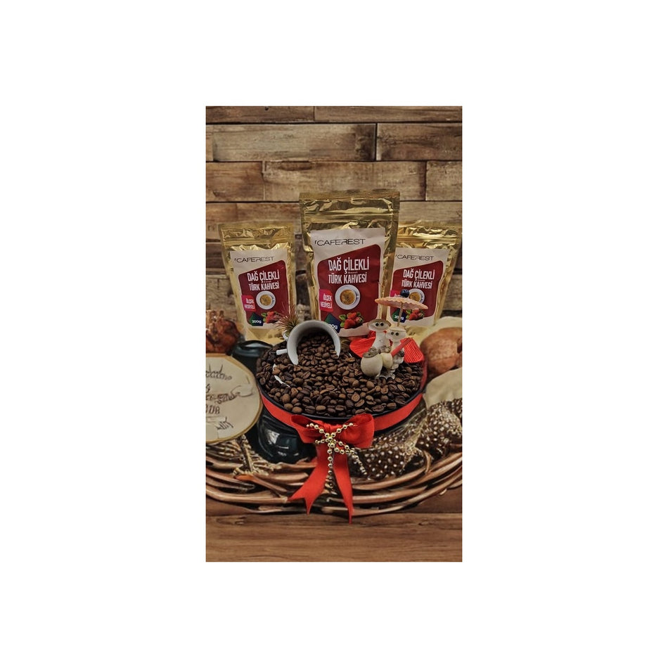 Caferest Strawberry Turkish Coffee - MALLTURK