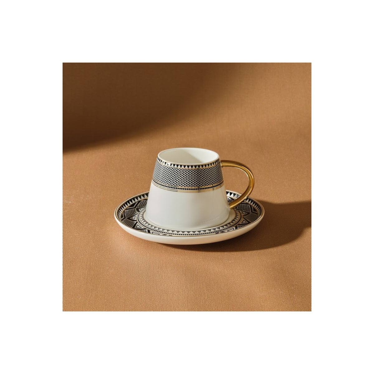 Karaca Globe Turkish Coffee Cup Set for 6, 80 ml - MALLTURK