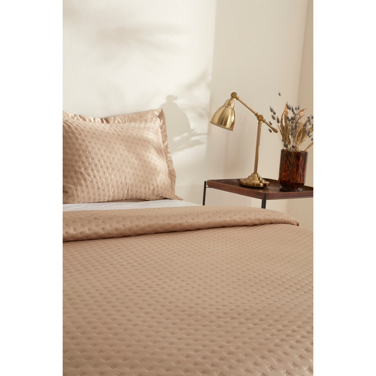 Karaca Home Alice Double Bedspread Set Gold - MALLTURK