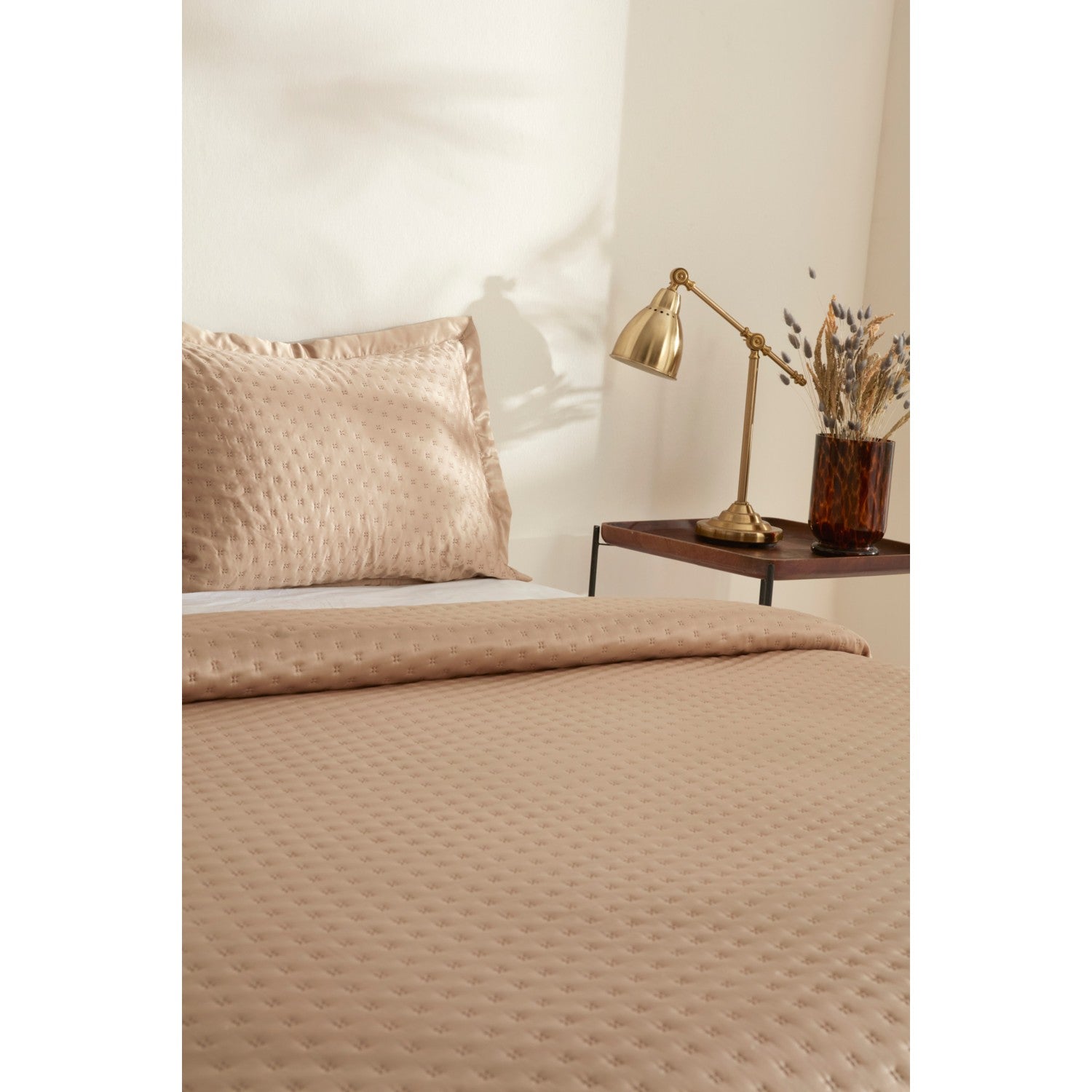 Karaca Home Alice Double Bedspread Set Gold - MALLTURK
