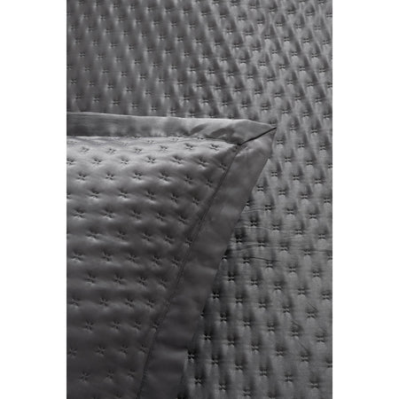 Karaca Home Alice Double Bedspread Set Anthracite - MALLTURK