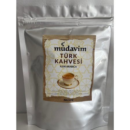Mudavim Coffee - Mudavim Turkish Coffee, Medium Roast, 5 x 100 gr - MALLTURK