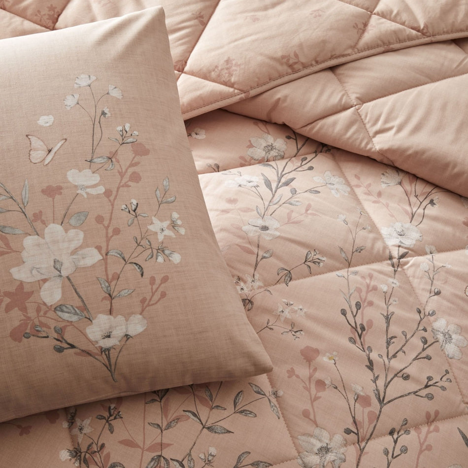 Tac Rossy Ranforce Double Duvet Set, Rose Pink - MALLTURK