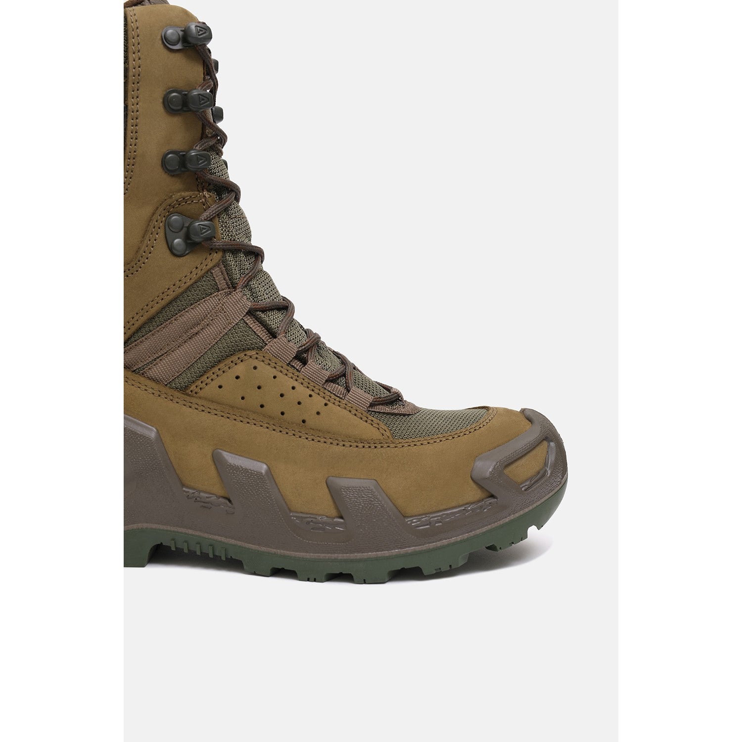 Vaneda 1191 V-Clutch Pro On Duty Nubuck Men's Boots Khaki - MALLTURK