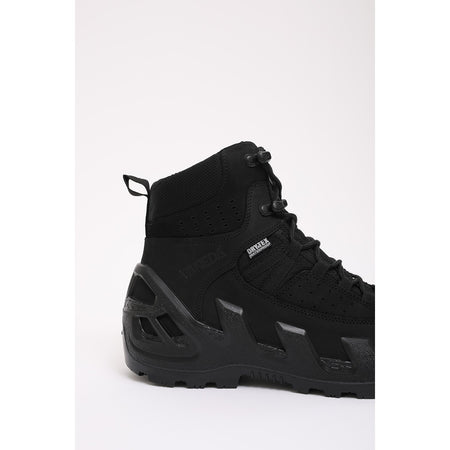 Vaneda 1192 V-Clutch Pro Mid-On Duty Nubuck Men's Boots Black - MALLTURK