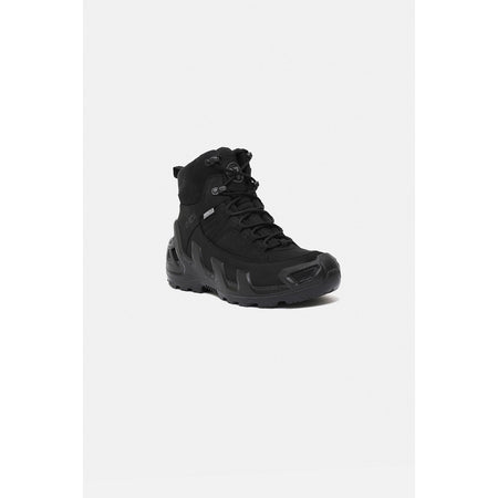 Vaneda 1192 V-Clutch Pro Mid-On Duty Nubuck Men's Boots Black - MALLTURK