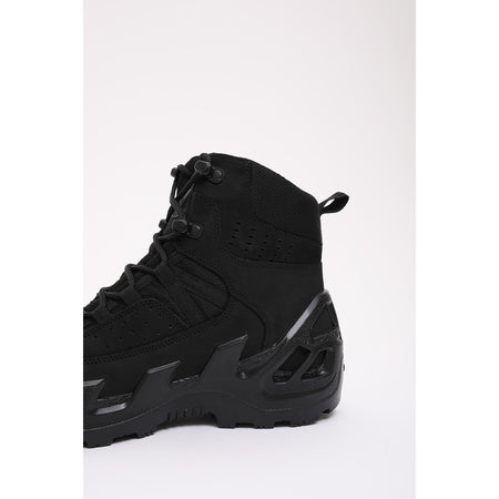 Vaneda 1192 V-Clutch Pro Mid-On Duty Nubuck Men's Boots Black - MALLTURK