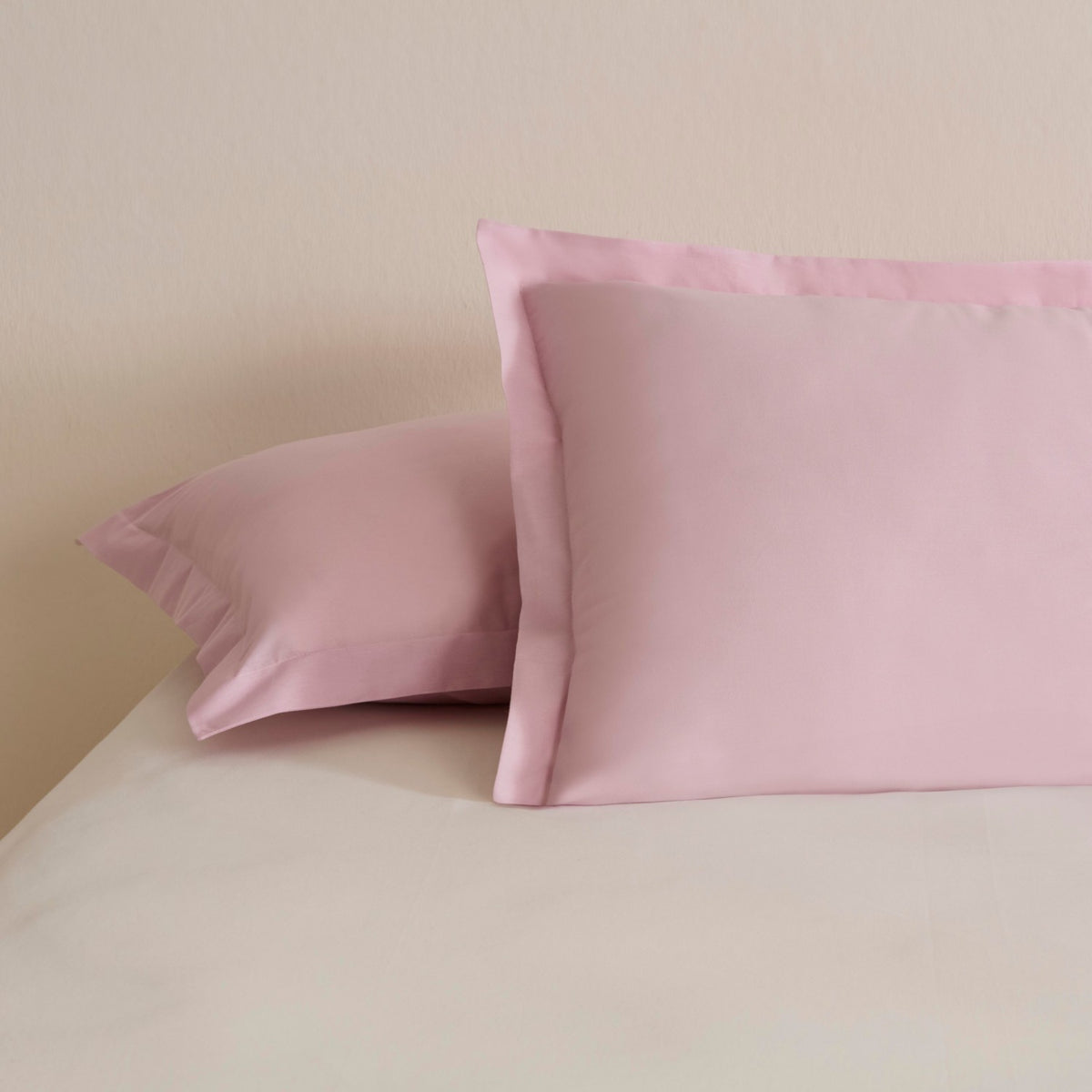 Karaca Home Basic Ruffled 2-Piece Pillowcase Set, Powder Pink, 50x70 cm - MALLTURK