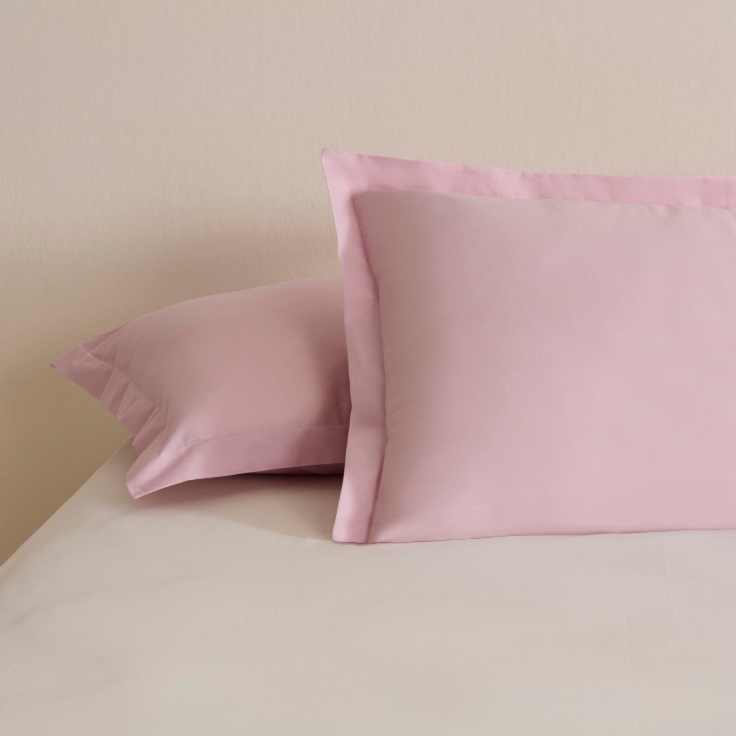 Karaca Home Basic Ruffled 2-Piece Pillowcase Set, Powder Pink, 50x70 cm - MALLTURK