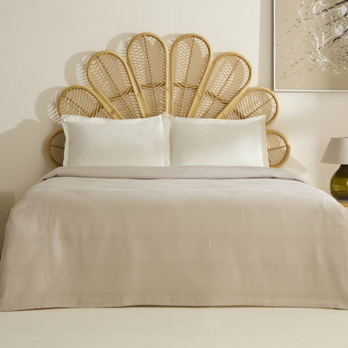 Karaca Home Rosy Single Duvet Cover, Beige - MALLTURK