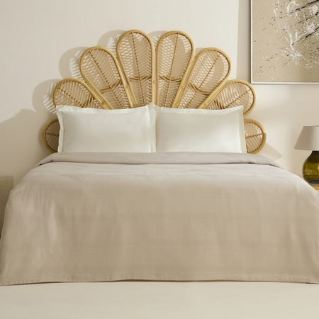 Karaca Home Rosy Single Duvet Cover, Beige - MALLTURK