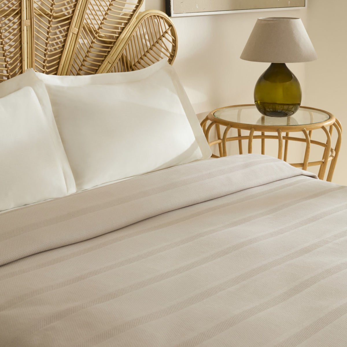 Karaca Home Rosy Single Duvet Cover, Beige - MALLTURK