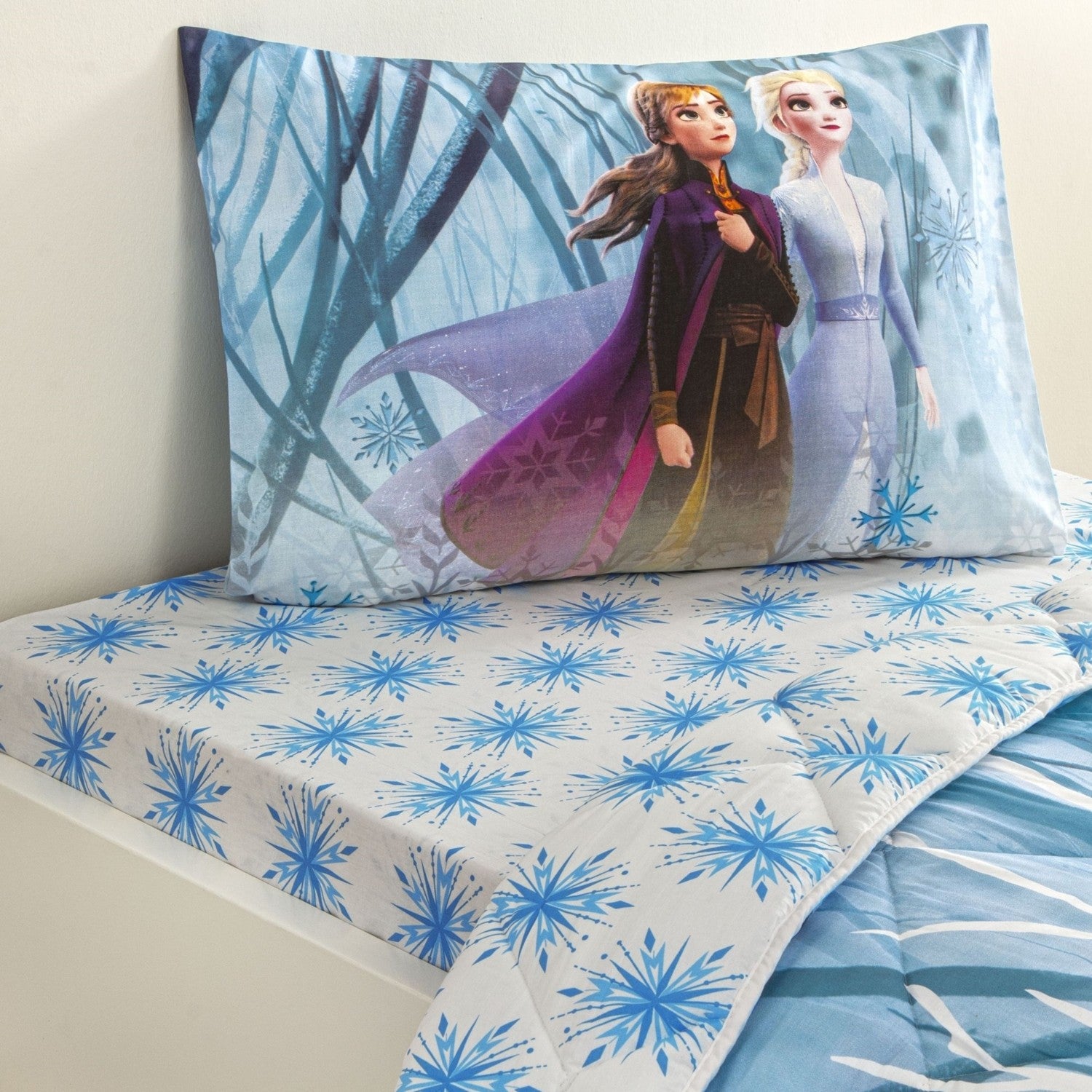 Tac Licensed Disney Frozen Winter Single Cotton Duvet Set - MALLTURK
