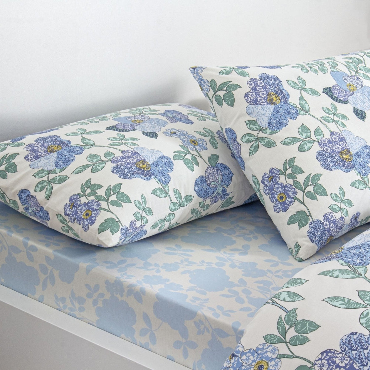 Tac Ardena Ranforce Double Duvet Cover Set Blue - MALLTURK
