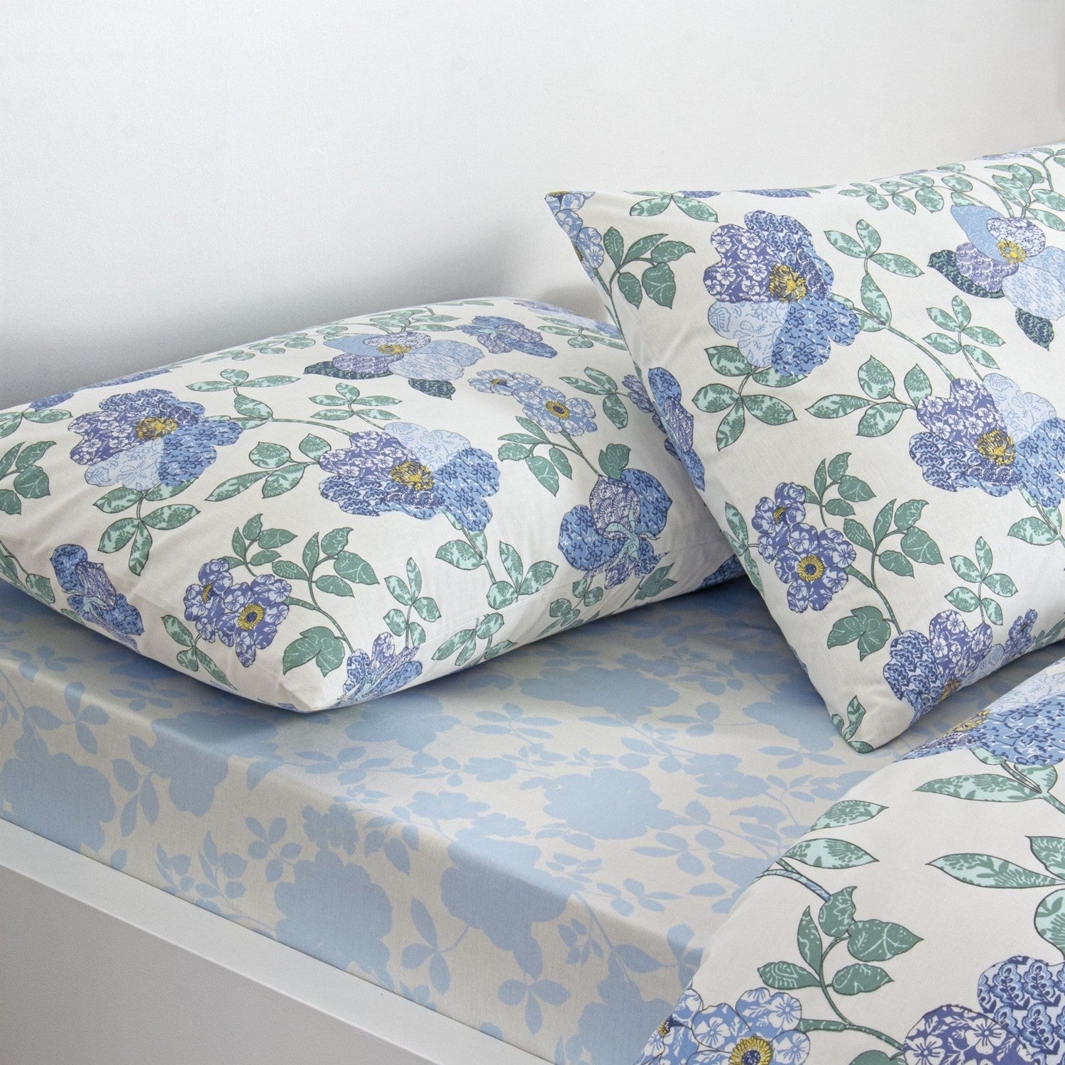 Tac Ardena Ranforce Double Duvet Cover Set Blue - MALLTURK