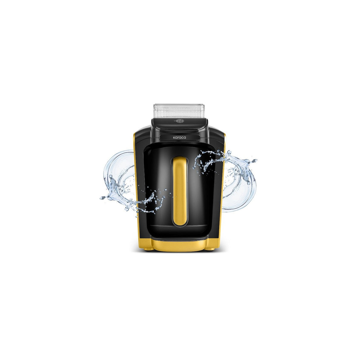 Karaca Hatir Turkish Coffee Maker with Automatic Water Tank, Pineapple Yellow - MALLTURK