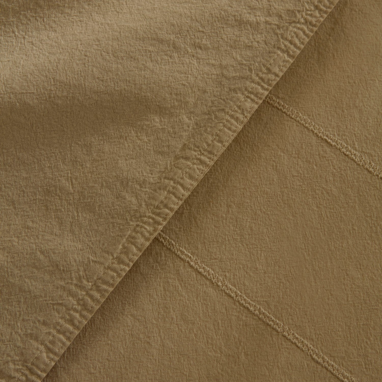 Karaca Home Carmine %100 Cotton Embroidered Buttoned Garment Washed Double Duvet Cover Set Beige
