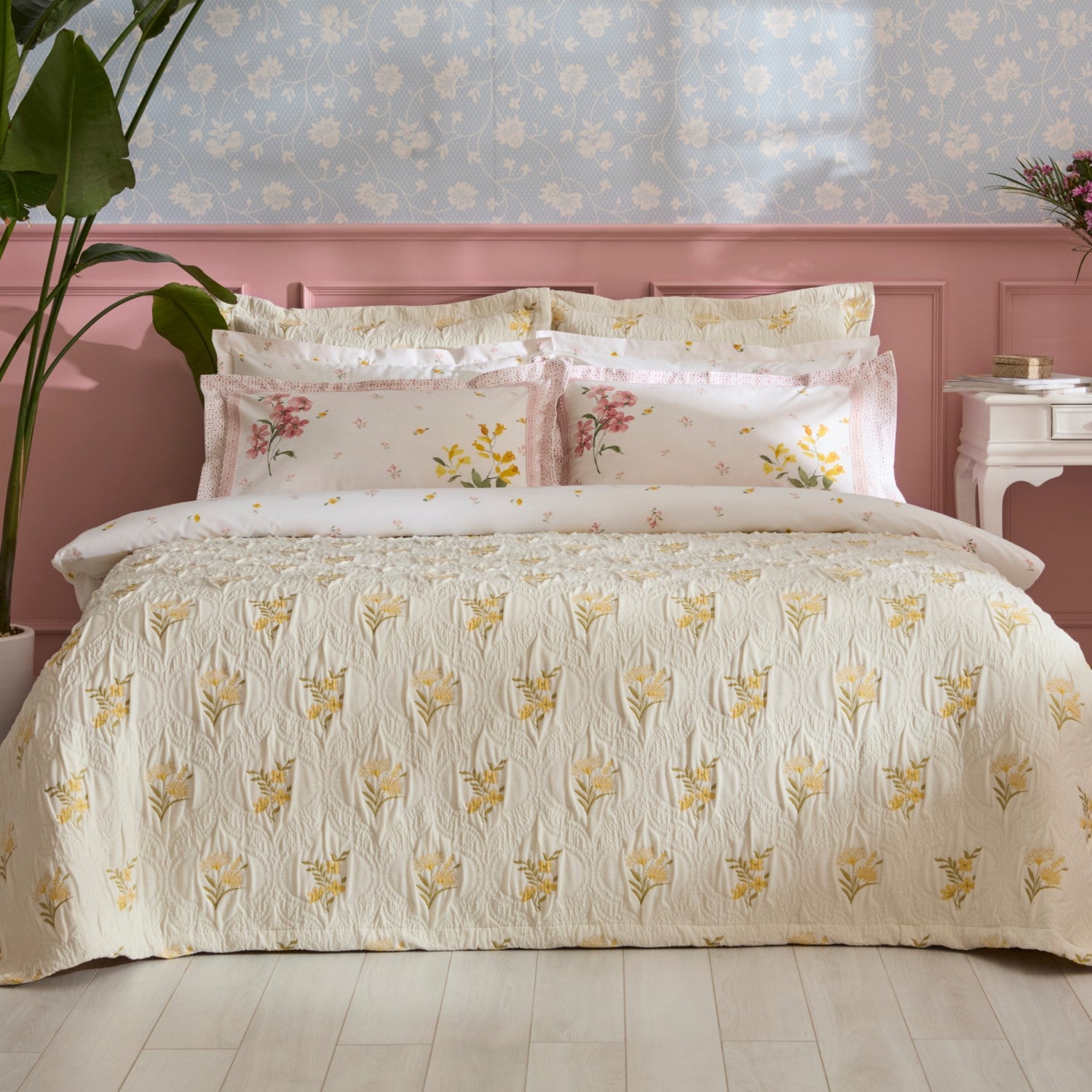 Karaca Home Melina Double Bedspread Set Multicolor - MALLTURK