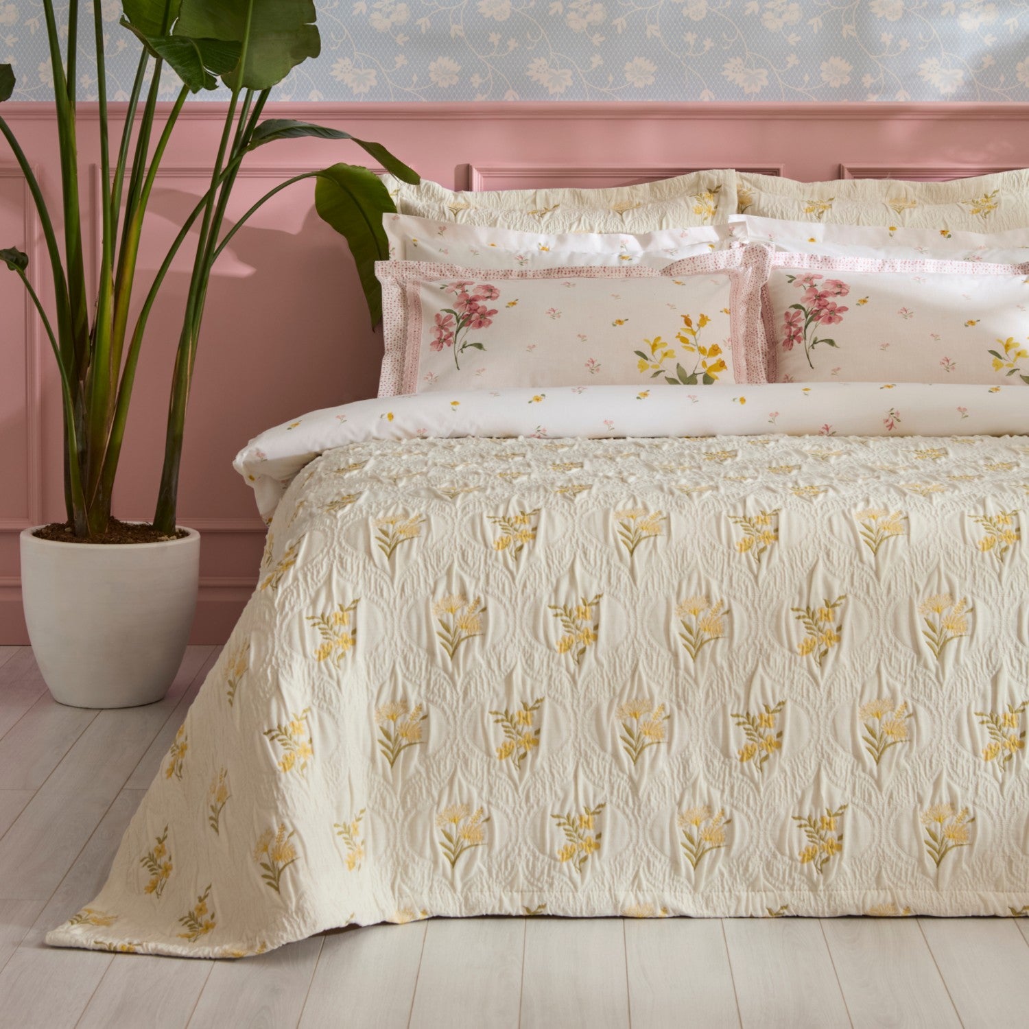 Karaca Home Melina Double Bedspread Set Multicolor - MALLTURK