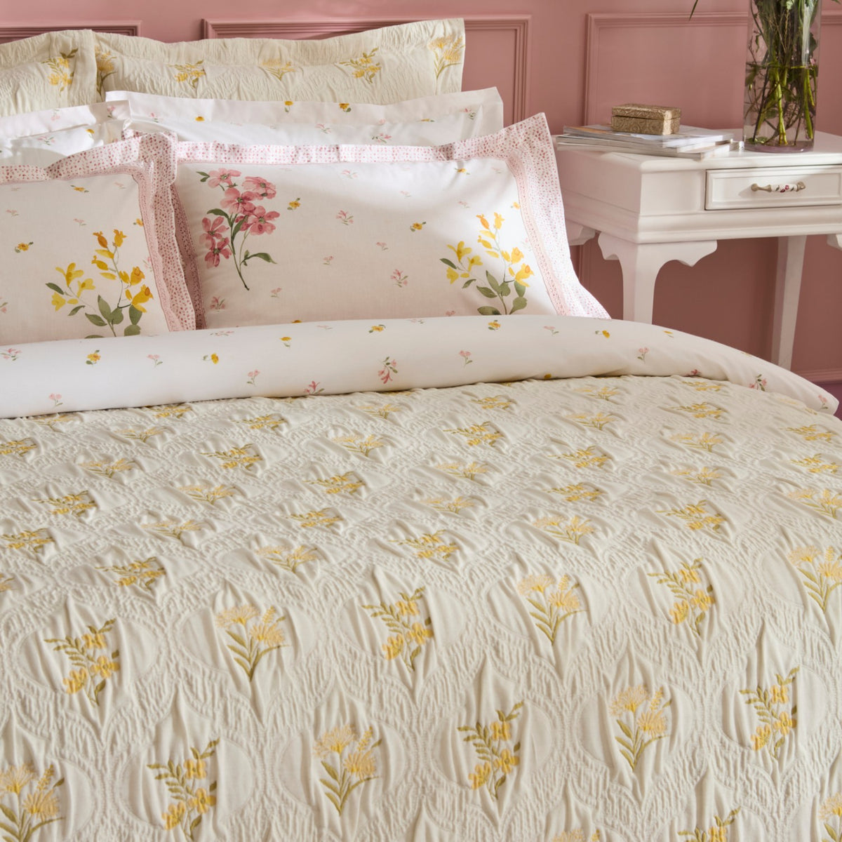 Karaca Home Melina Double Bedspread Set Multicolor - MALLTURK
