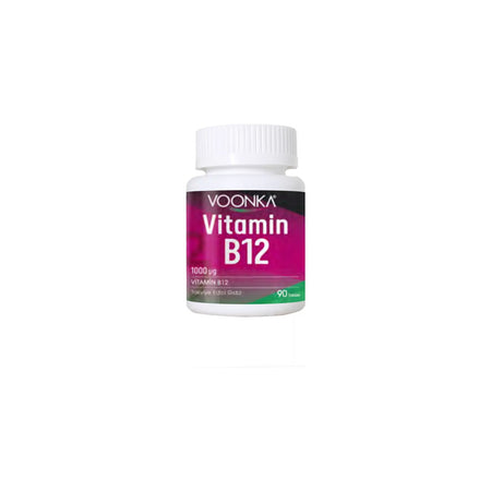 Voonka Vitamin B12 with 90 Tablets with Yuksek Kalite - MALLTURK