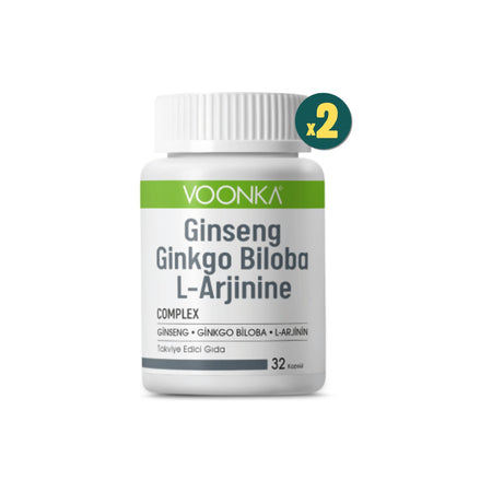 Voonka Ginseng Ginkgo Biloba L-Arginine - MALLTURK