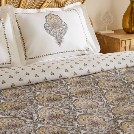 Karaca Home Cherly 100% Cotton Single Pique Set Mustard - MALLTURK