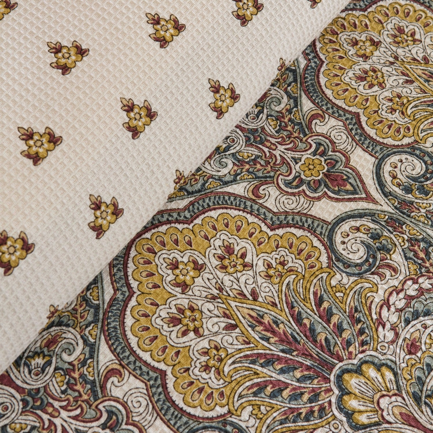 Karaca Home Cherly 100% Cotton Single Pique Set Mustard - MALLTURK