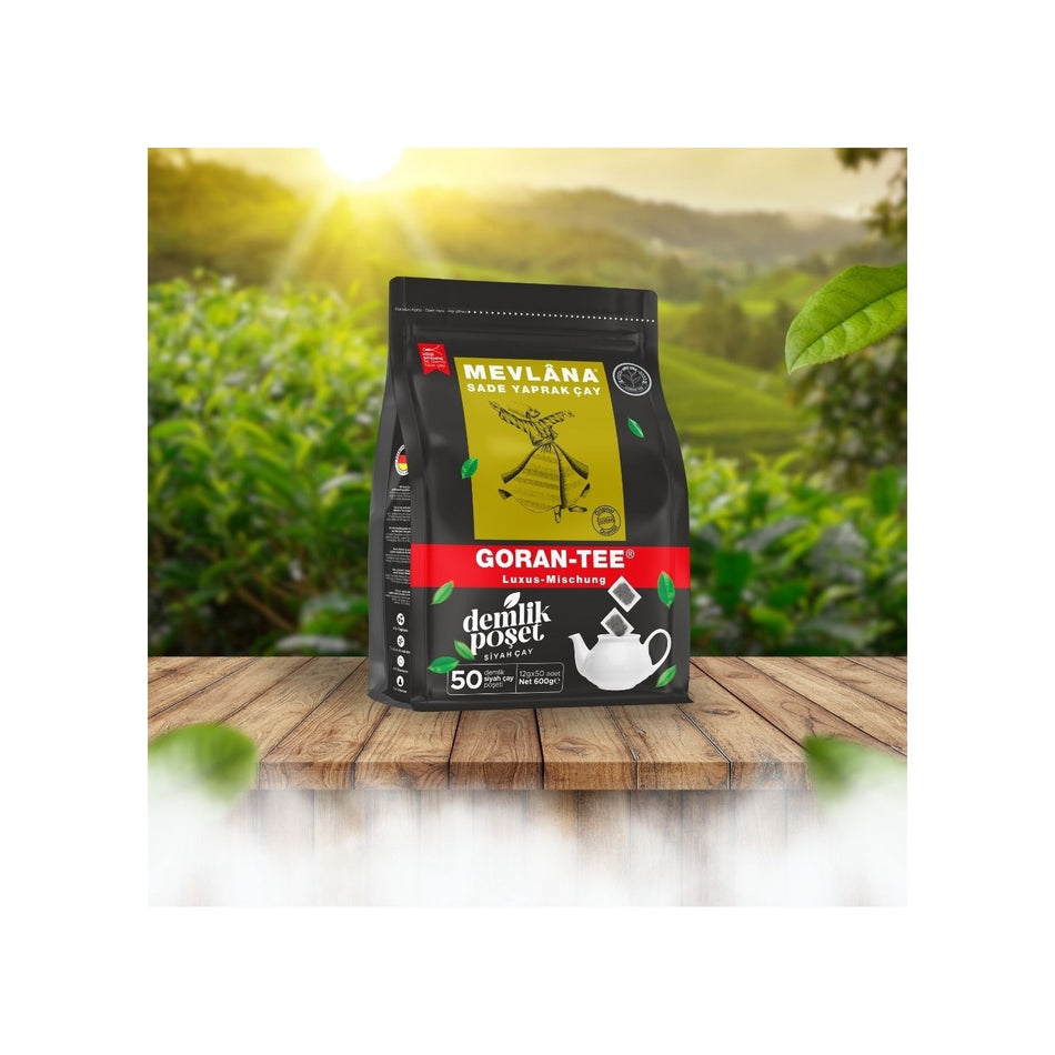 Mevlana Goran Tee 600 g bergamot flavored teapot tea bags Kalite and flavor Uretildi - MALLTURK