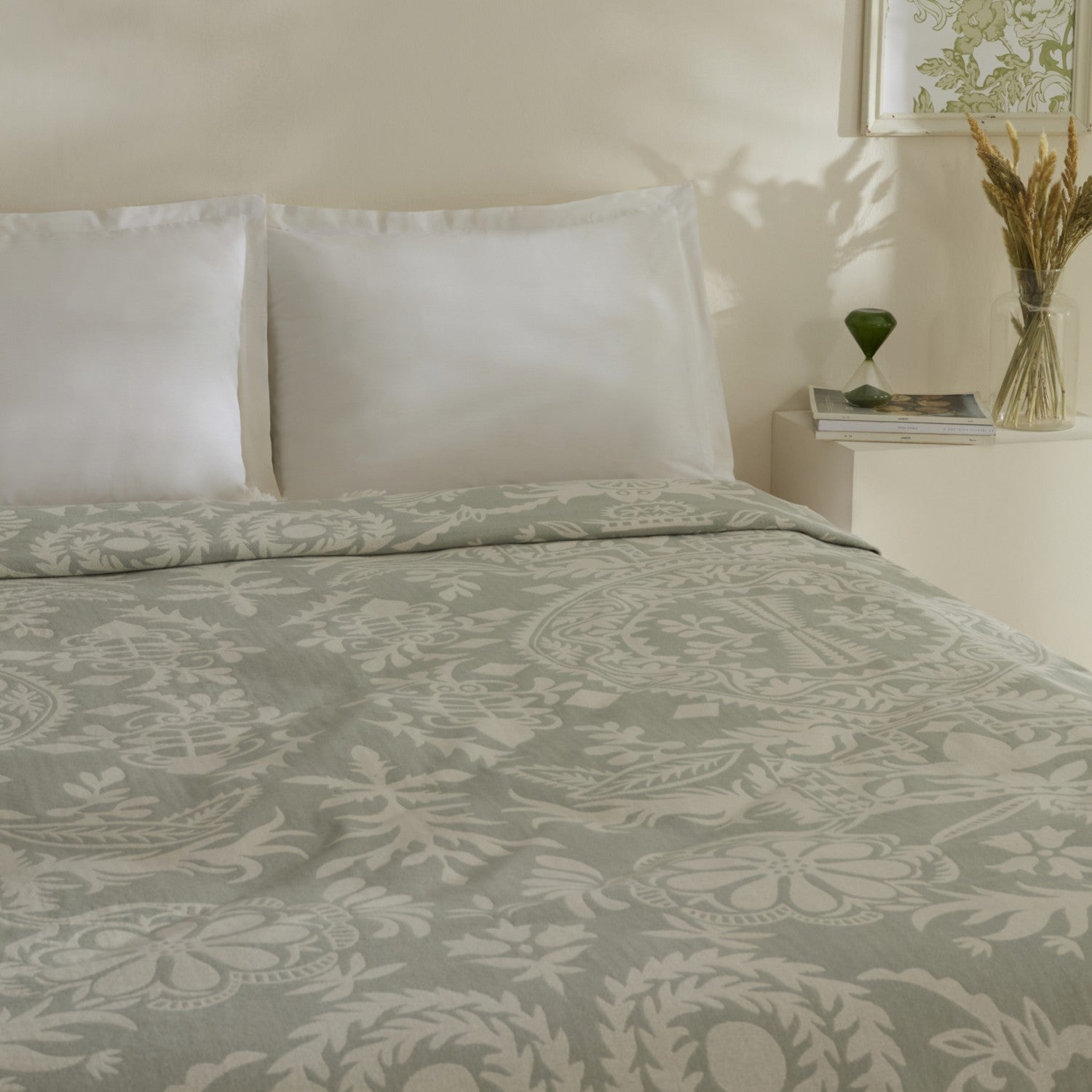 Karaca Home Avery Muslin Double Single Quilt Mint - MALLTURK