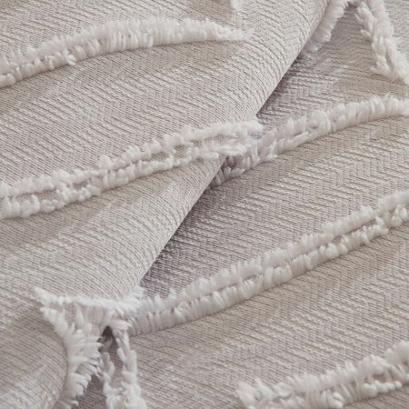 Karaca Home Arlina Geo Single Bedspread Set Grey - MALLTURK