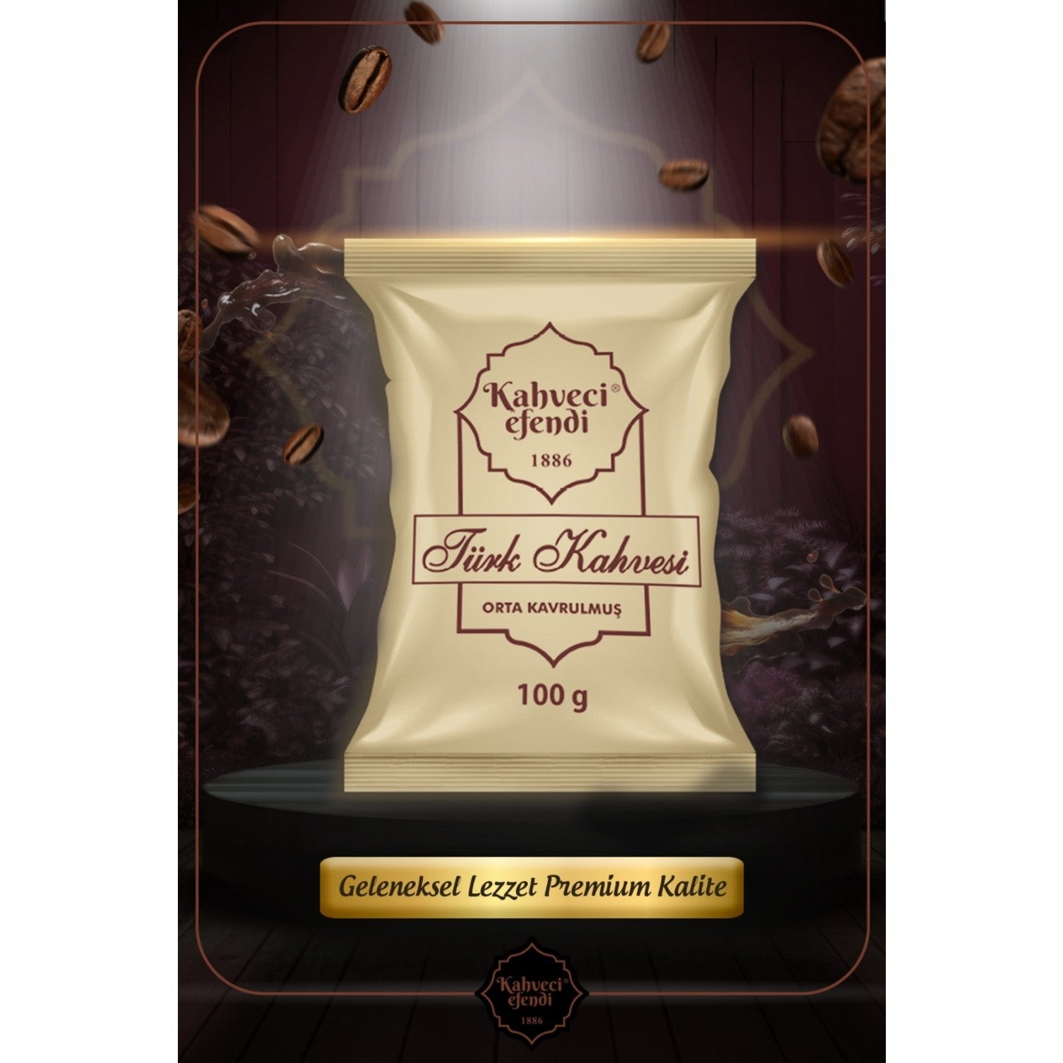 Kahveci Efendi Turkish Coffee 100 g - MALLTURK