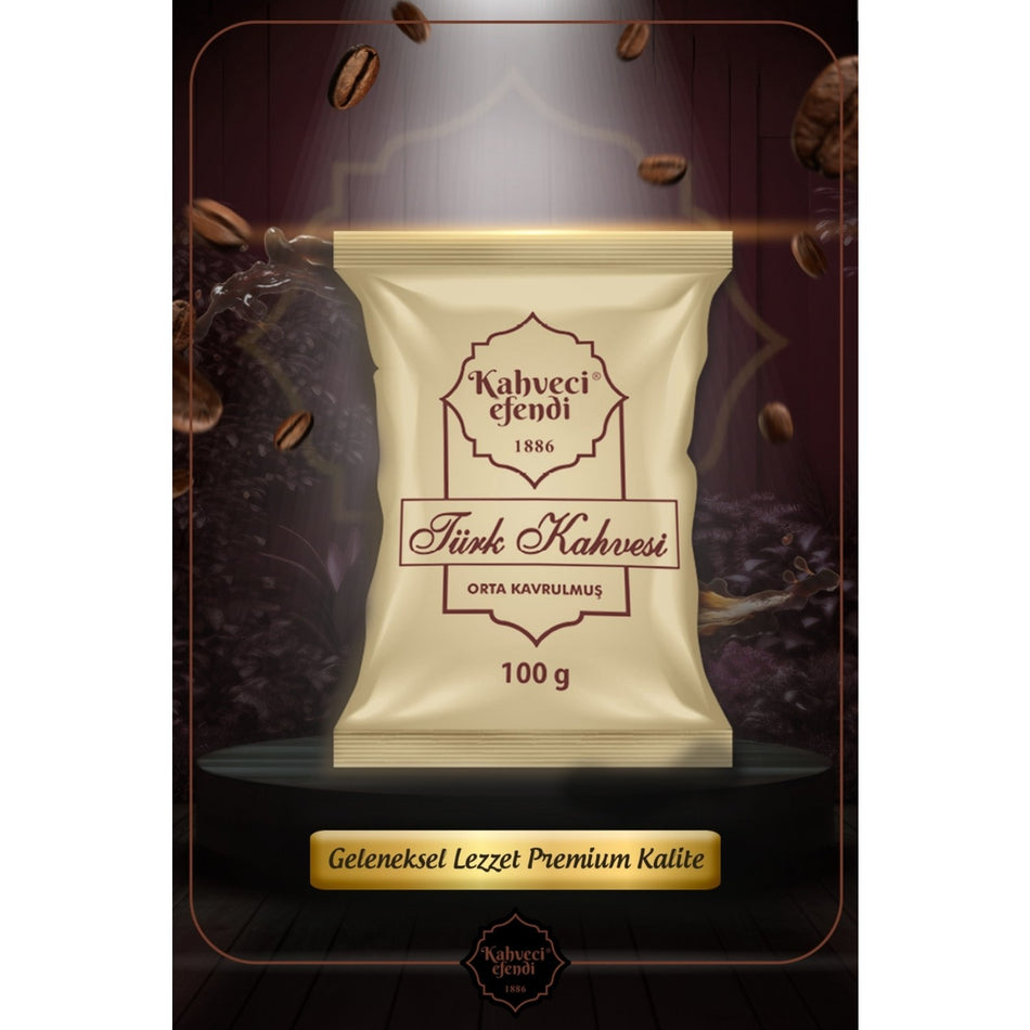 Kahveci Efendi Turkish Coffee 100 g - MALLTURK