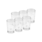 Karaca Yaren 6-Piece Coffee Side Water Glass Set 115 ml