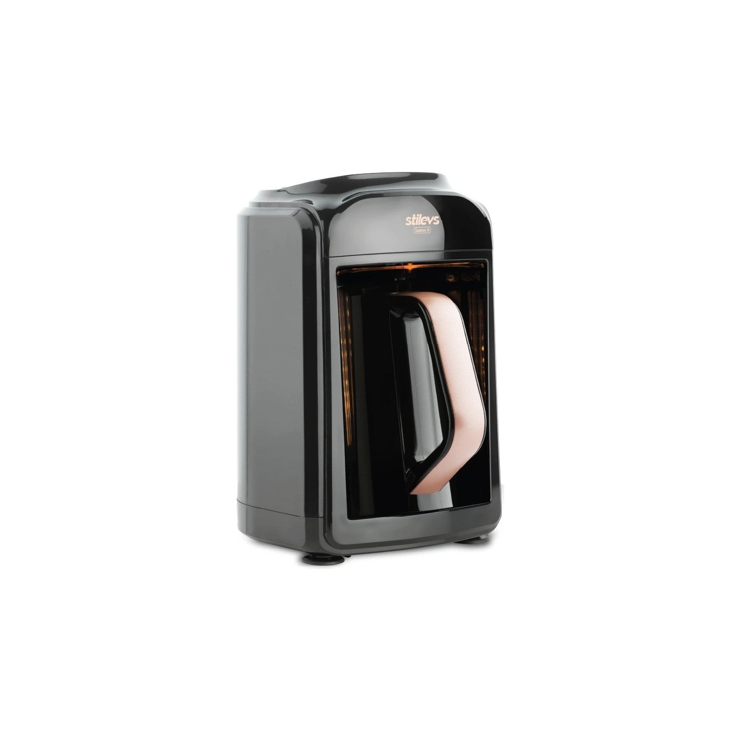 Stilevs Sadem X Automatic Turkish Coffee Maker, Black - MALLTURK