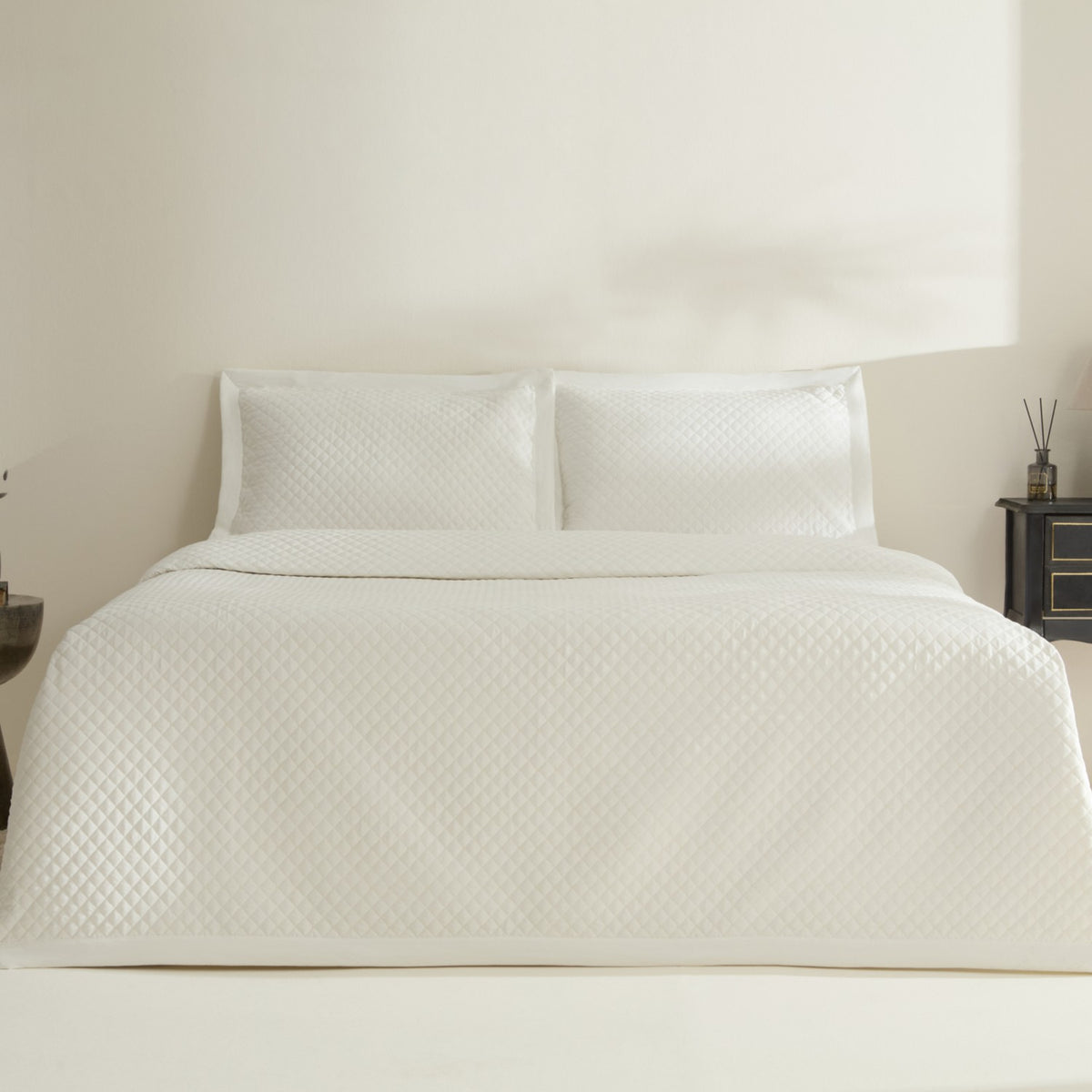 Karaca Home Anna Double Bedspread White - MALLTURK