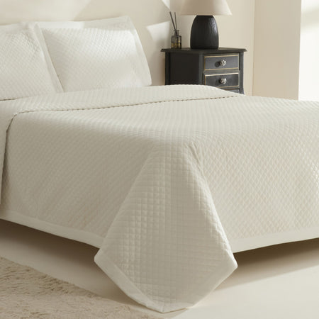 Karaca Home Anna Double Bedspread White - MALLTURK