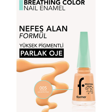 Flormar Breathing Color Nail Polish - MALLTURK
