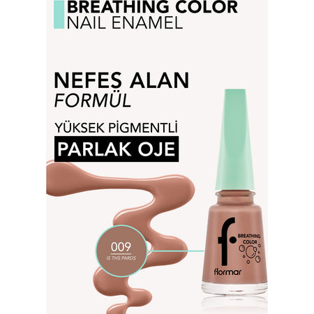 Flormar Breathing Color Nail Polish - MALLTURK