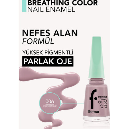 Flormar Breathing Color Nail Polish - MALLTURK