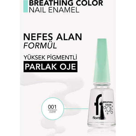 Flormar Breathing Color Nail Polish - MALLTURK