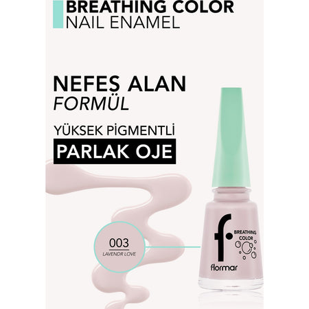 Flormar Breathing Color Nail Polish - MALLTURK