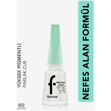 Flormar Breathing Color Nail Polish - MALLTURK